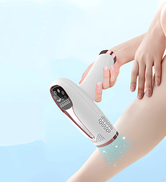 999,999 Flash IPL Laser Hair Removal Device Permanent Painless Epilator for Women & Bikini Area with 5 Energy Levels & Ice Cooling