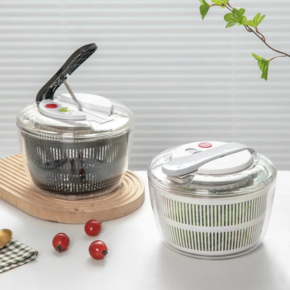 Salad Vegetable Dryer, Vegetable Salad Rotating Machine, Lettuce Leaf Vegetable Multifunctional Vegetable Cleaning Machine