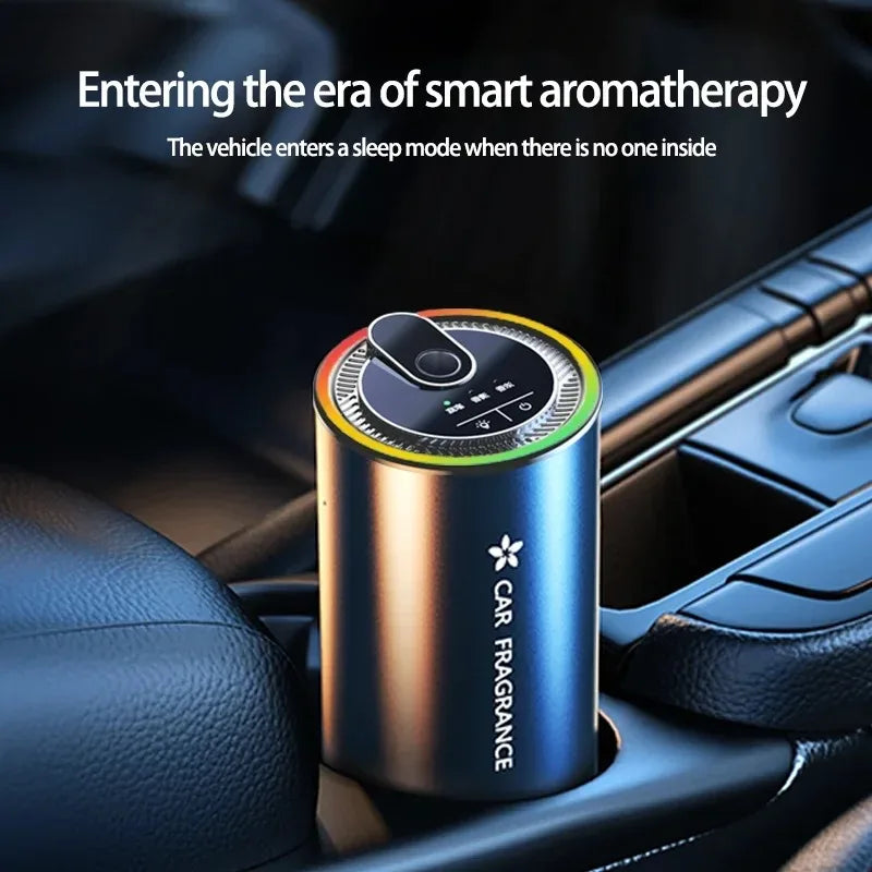 1000mAh USB Car Air Freshener with Aromatherapy Rechargeable Fragrance Diffuser Fresh Scent