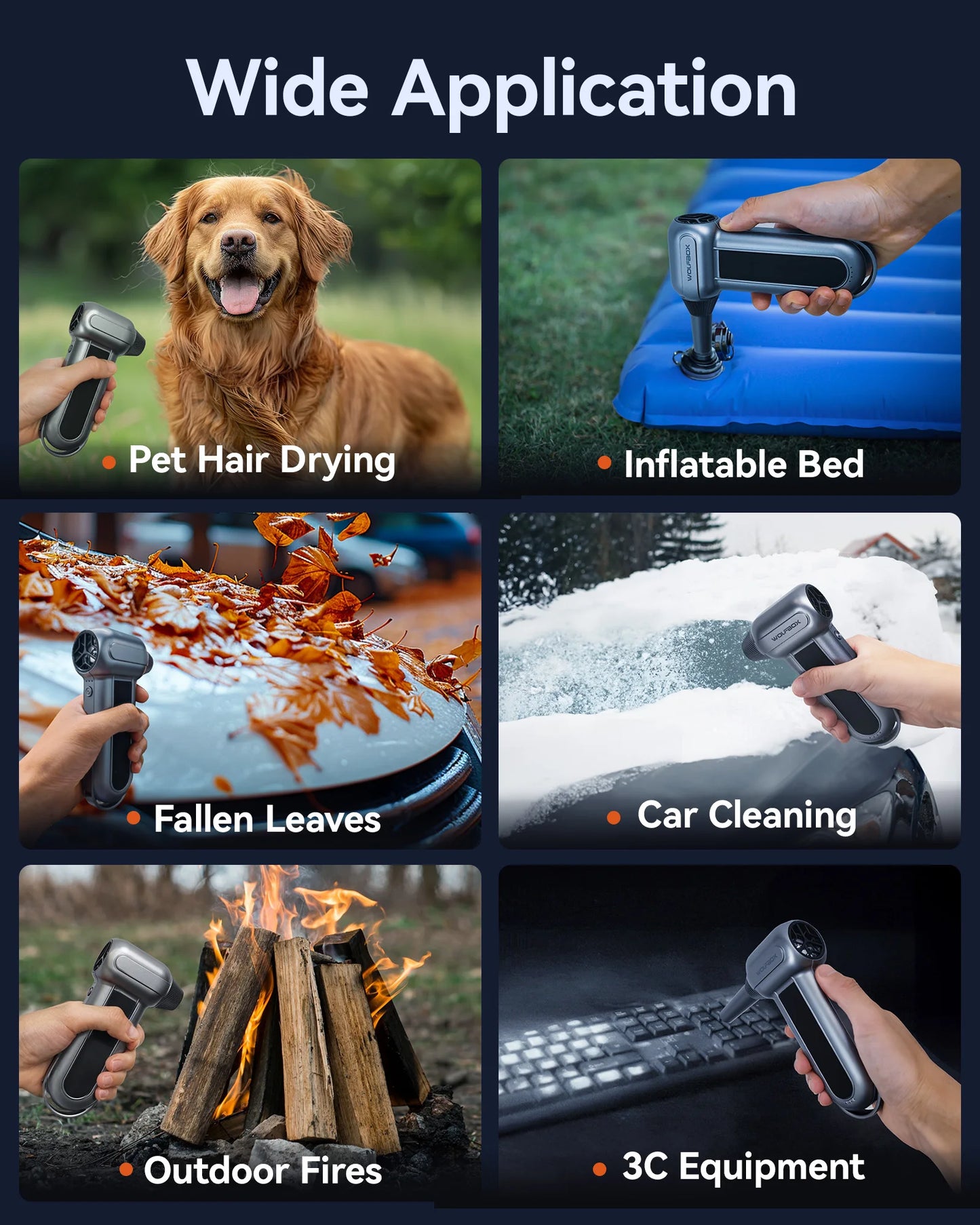 150,000RPM Cordless Electric Air Duster Rechargeable Brushless Motor Blower with 3-Speed Adjustable 45m/s Turbo Wind for PC/Keyboard/Car/Home Cleaning