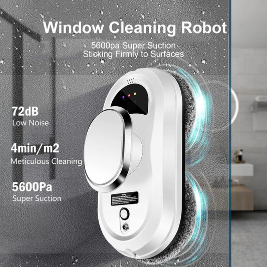 Robot nettoyeur de vitres intelligent à télécommande pour la maison Robot nettoyeur de vitres Robot aspirateur électrique pour vitres 