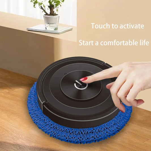 3-in-1 Cordless Cleaner: Vacuum+Mop+Self-Cleaning Silent Robotic Floor Scrubber for Smart Homes