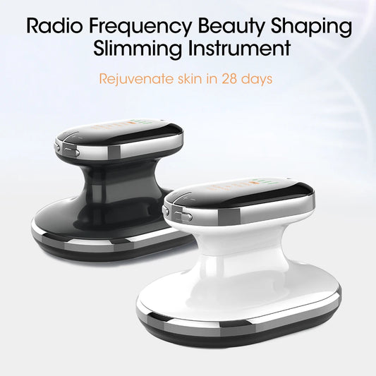 Tightening skin, fat burning, weight loss and beauty device EMS RF slimming massager machine+30ml collagen shaping massage oil