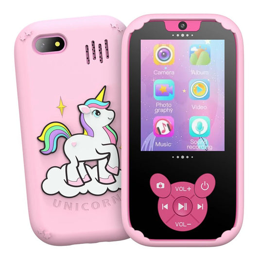 Kids Smart Phone Toy Dual Camera 8GB Memory Music & Games Educational Gift Ages 3-12