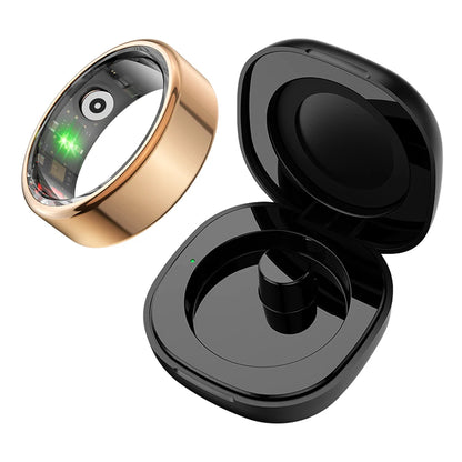 39 day battery life smart ring heart rate/blood oxygen/sleep monitoring 5ATM waterproof male and female universal magnetic charging compartment sports health tracking