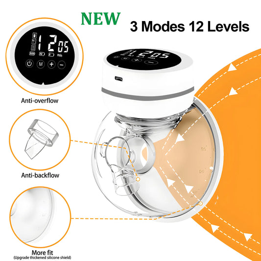 Electric Automatic Breast Pump For Mother And Baby Products, Wearable Breast Pump For Breast Milk Milking And Milking Machine