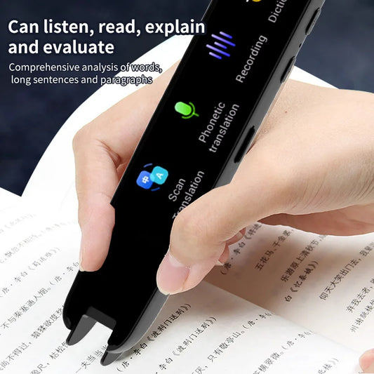 123-Language Smart Pen Offline Textbook Scanner & English Dictionary with Voice Translation