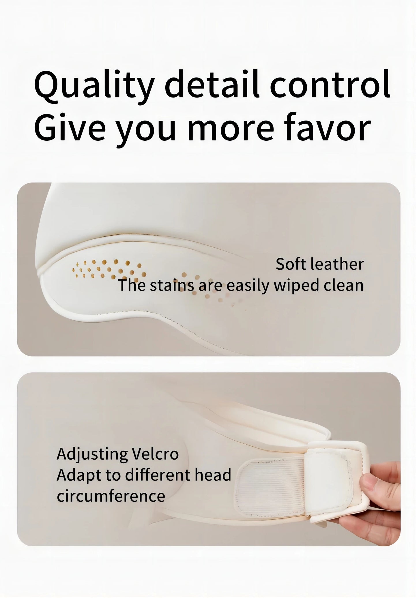 Compresse chaude en graphène, masseur intelligent pour la tête et les yeux, pétrissage par pression + compresse chaude à température constante, appareil d'aide au sommeil pour une relaxation profonde