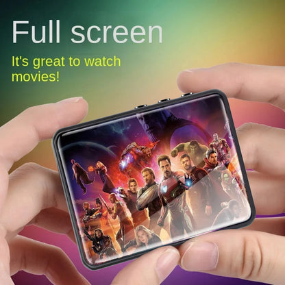 4GB Built-in Bluetooth MP4 Player 2.4 Inch IPS Touch Screen, Supports TF Card Hi-Res Audio with FM/E-book/Recorder
