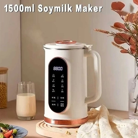 Soybean milk machine 304 stainless steel breakfast machine multi-function broken wall electric juicer