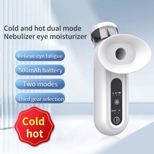 Smart Eye Spa Massager Hot & Cold Therapy with Nano Mist Eye Massager Mist for Dry Eyes & Fatigue Relief