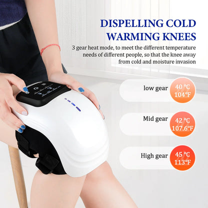Smart knee joint massager Vibrating pneumatic knee joint massager Electric elbow shoulder knee joint massage machine