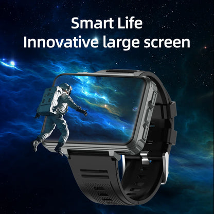Montre connectée AMOLED 2,4 pouces HD 480 × 680 GPS/Wi-Fi Carte SIM Compatible TikTok et WhatsApp