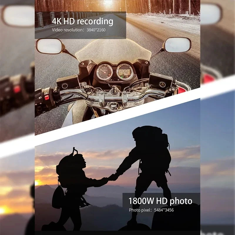4K Ultra HD Smart Glasses Camera Polarized Sunglasses with Video Recording 256GB Storage & Real-time Playback for Driving/Cycling/Sports