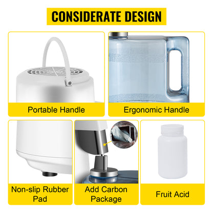 4L Medical Distilled Water Machine with Heating & Filtration 304 Stainless Steel Home/Office Use
